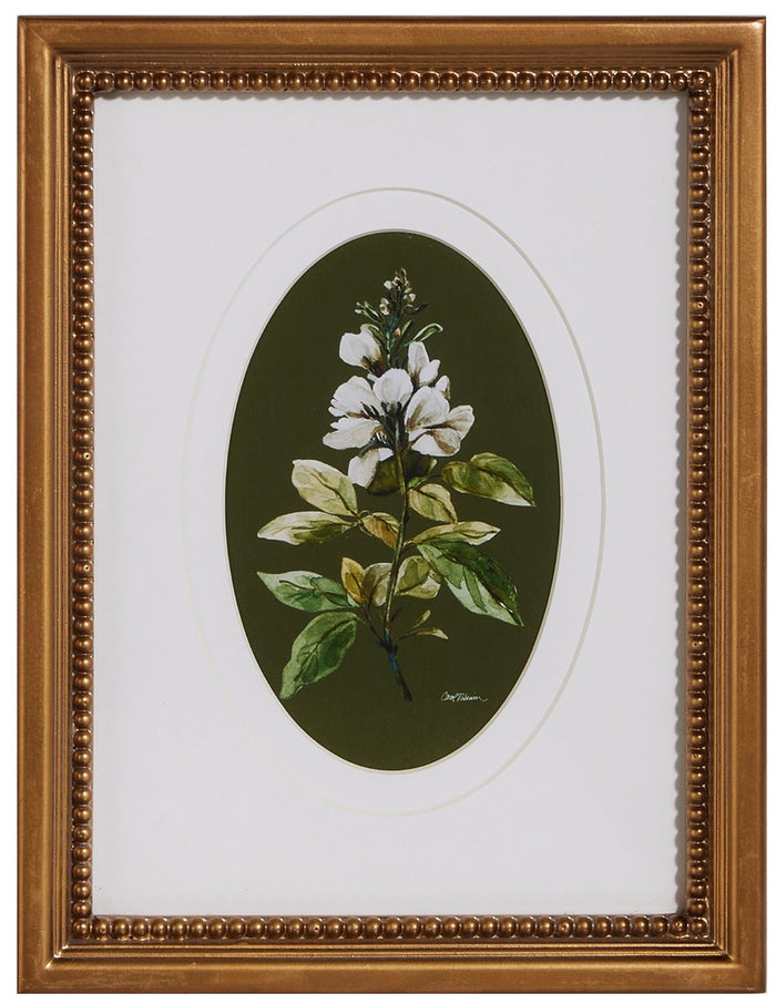 12" Elegance In Bloom Framed Wall Art