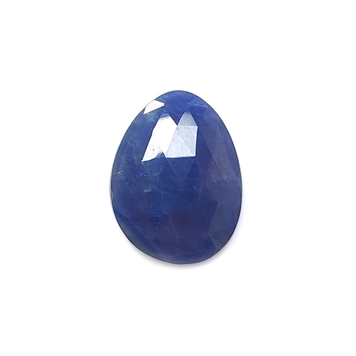 blue sapphire fancy rose cut slices