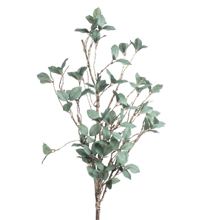 29" TWIG LEAF BUSH GREEN