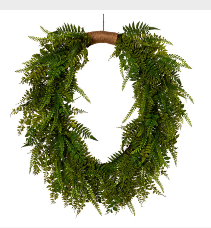 36” Fern Wreath