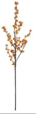 40” orange & yellow bittersweet branch