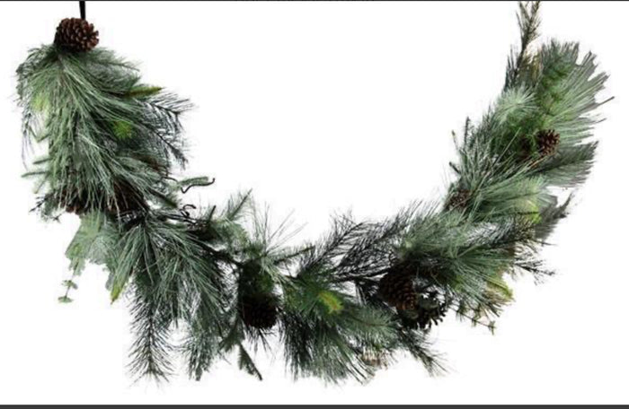 6'L DELUXE MOUNTAIN PINE GARLAND