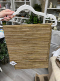 Shimmering striped runner