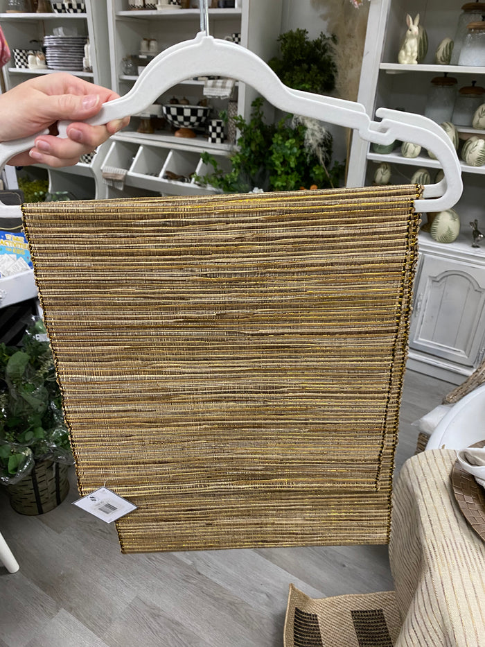 Shimmering striped runner
