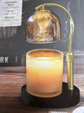 Mercury Glass Candle Warmer Lamp