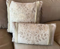 Floral Brocade pillows by Pandora's