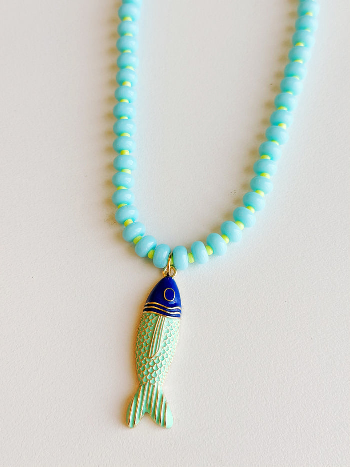 Catch Of The Day Gem Necklace