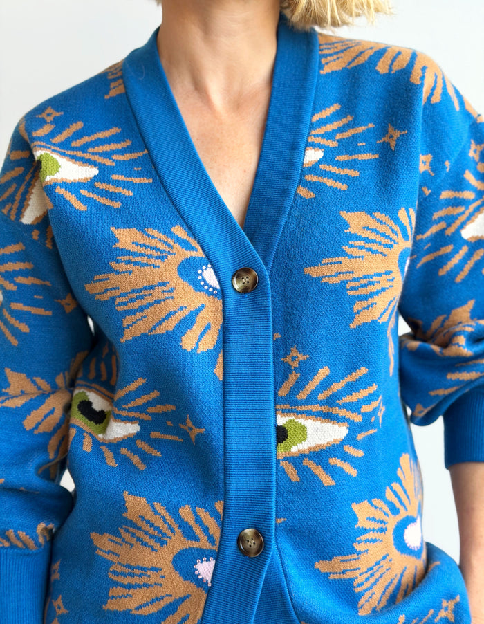 Blue Eye Cardigan