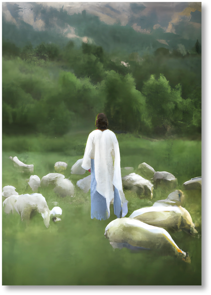 Abide With Me - Print