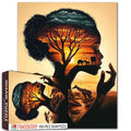 African Silhouette Jigsaw Puzzle - Tucocoo