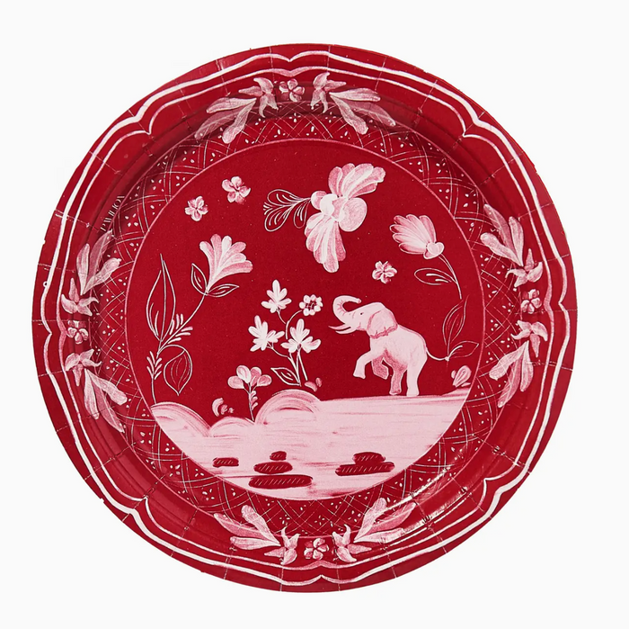 Alabama Elephant Dinner Sized Collegiate Paper Plates - 8 Pk