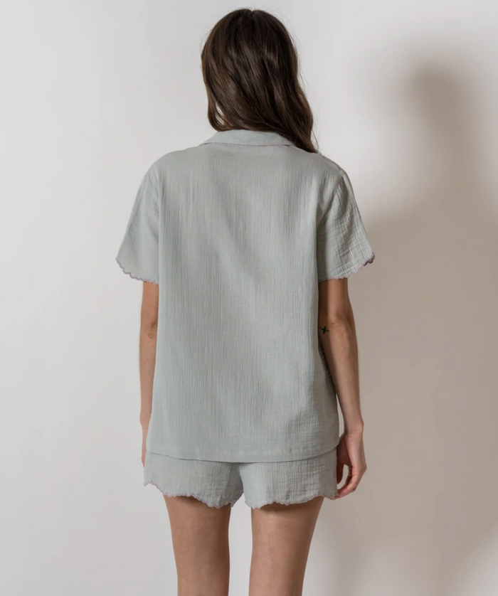 Alaia Short PJ Set - Sage