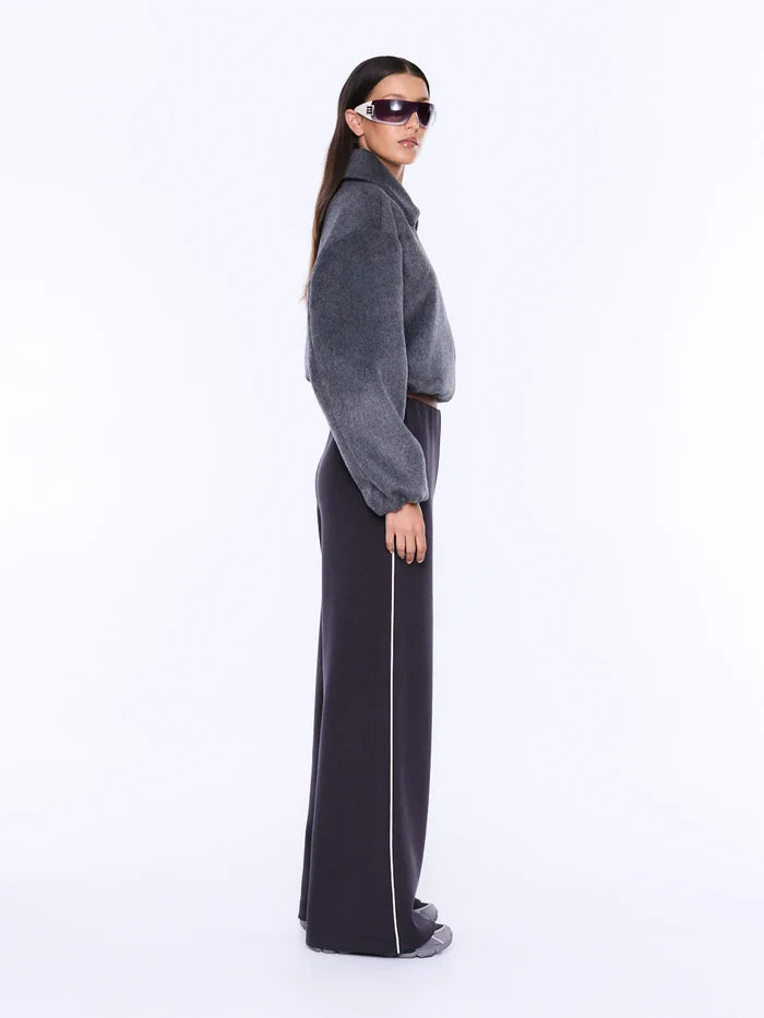 Alessia Relaxed Pant - Charcoal