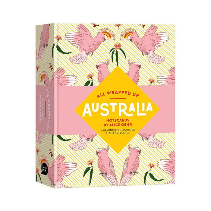All Wrapped Up Australia Notecards