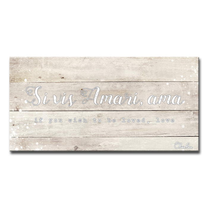 'Ama' Inspirational Canvas Art