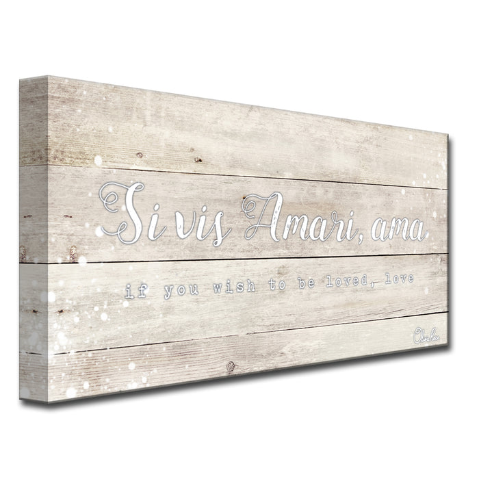 'Ama' Inspirational Canvas Art