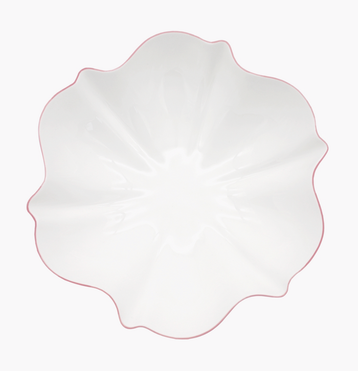 Amelie - Roseate Rim - Serving Bowl