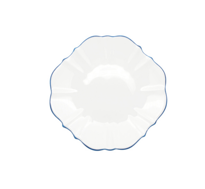 Amelie - Royal Blue Rim - 8.5" Salad Plate