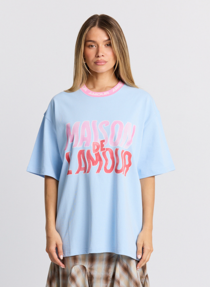 Amour L'Amour Oversized Tee