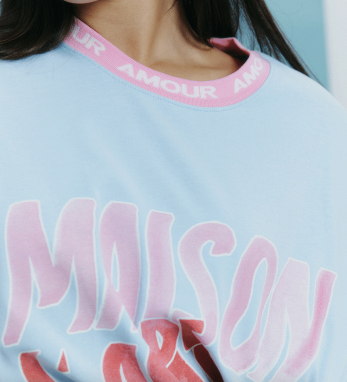 Amour L'Amour Oversized Tee
