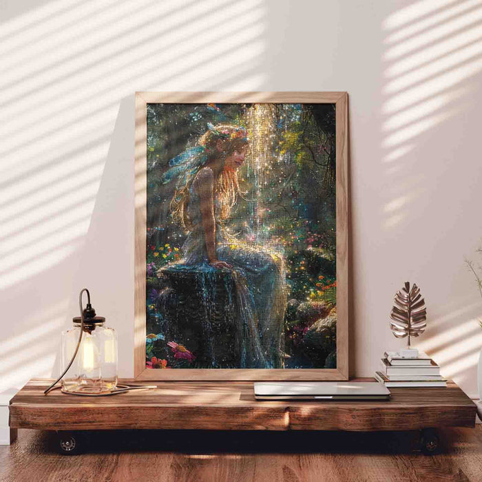 Angels in Forest Jigsaw Puzzle