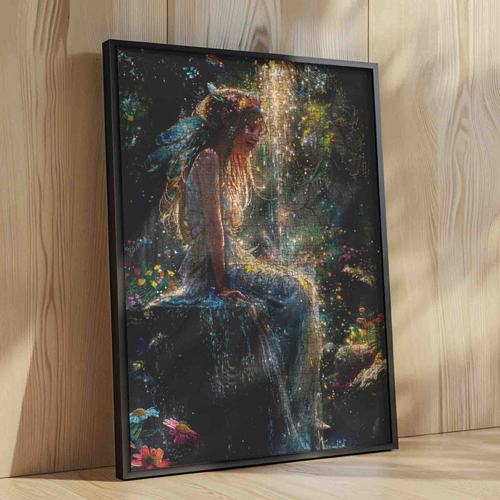 Angels in Forest Jigsaw Puzzle