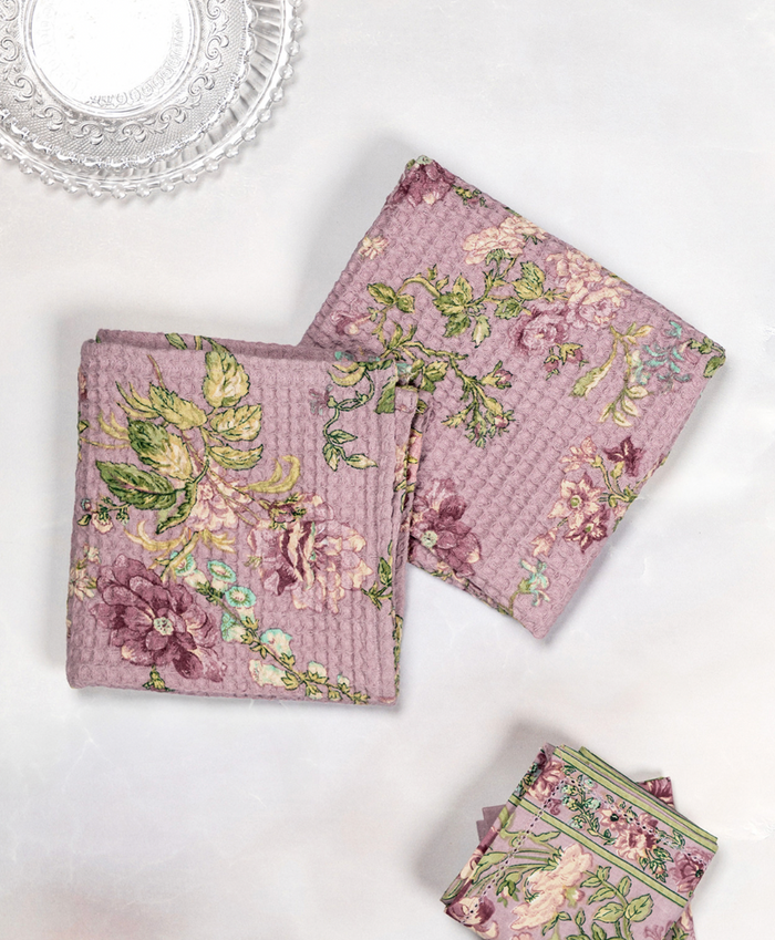 April Cornell Milen Lavender tea towels