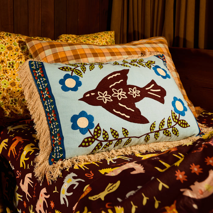 Arlo Embroidered Cushion