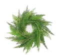 Artificial lace fern wreath
