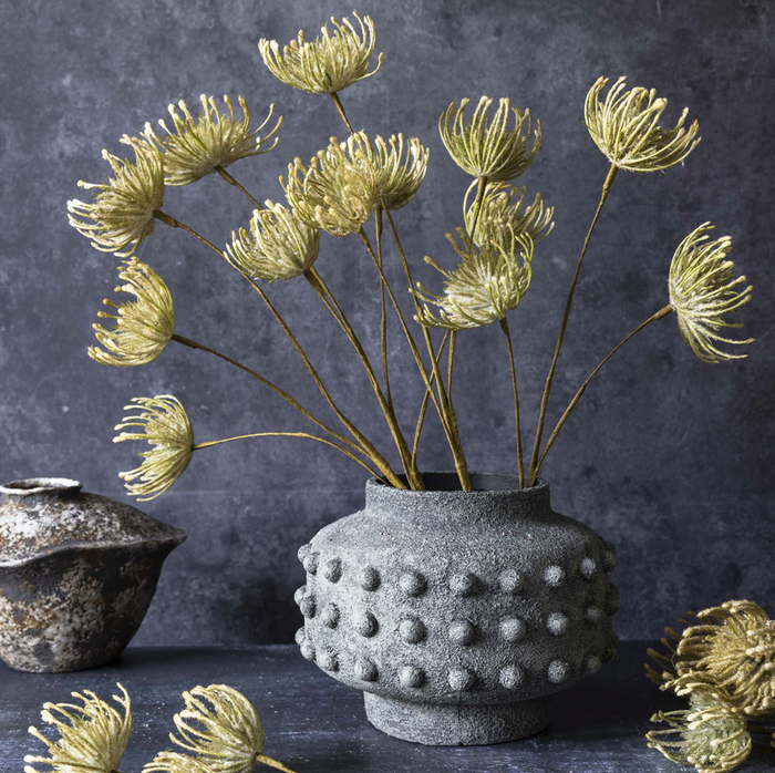 ARTIFICIAL LEUCOSPERMUM, GREEN