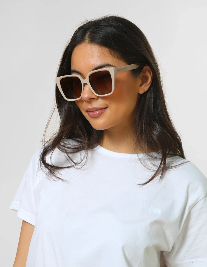 Ashling Sunglasses - Creamy Brown