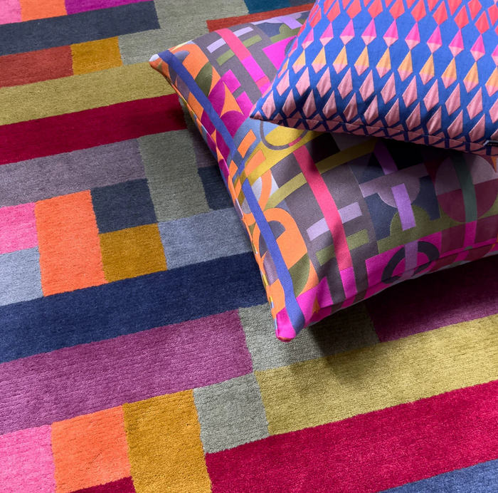 Assembly rug by Margo Selby