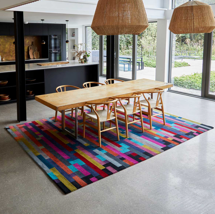 Assembly rug by Margo Selby
