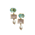 Aurelia Earring - Pink + Blue