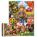Autumn Apple Farm Harvest Jigsaw Puzzle