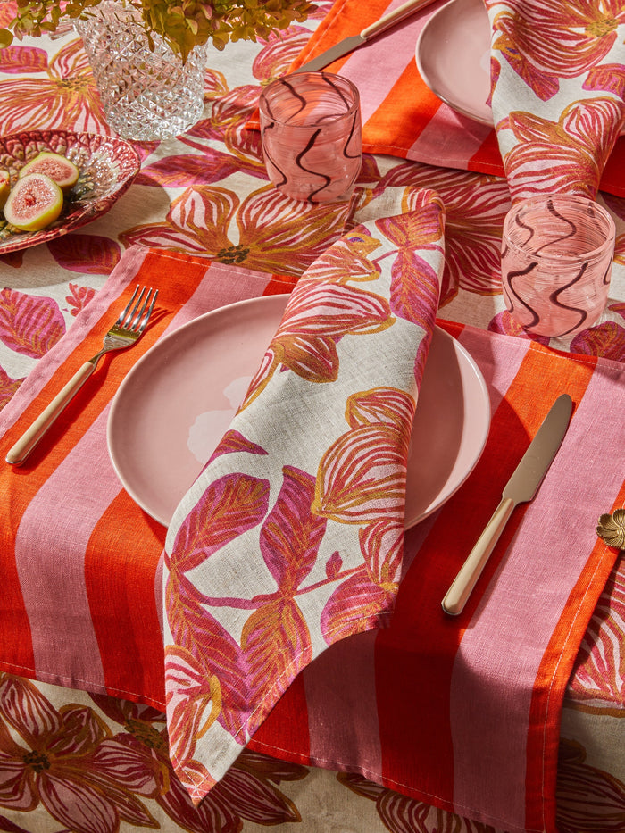 Azalea Pink Napkin Set
