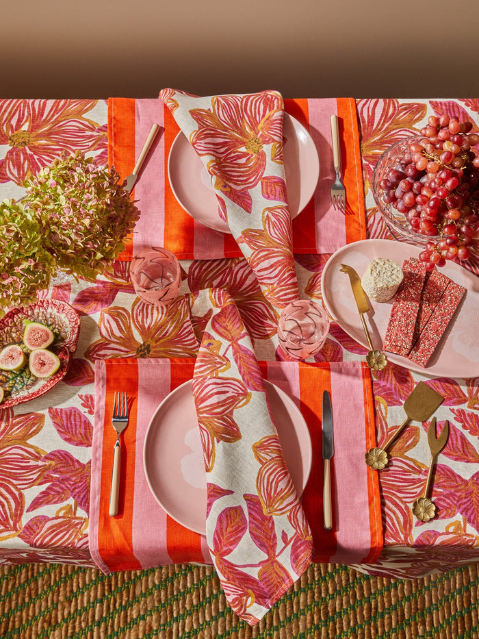 Azalea Pink Napkin Set
