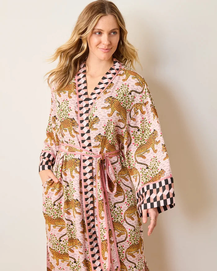 Bagheera Blush Robe by Printfresh S