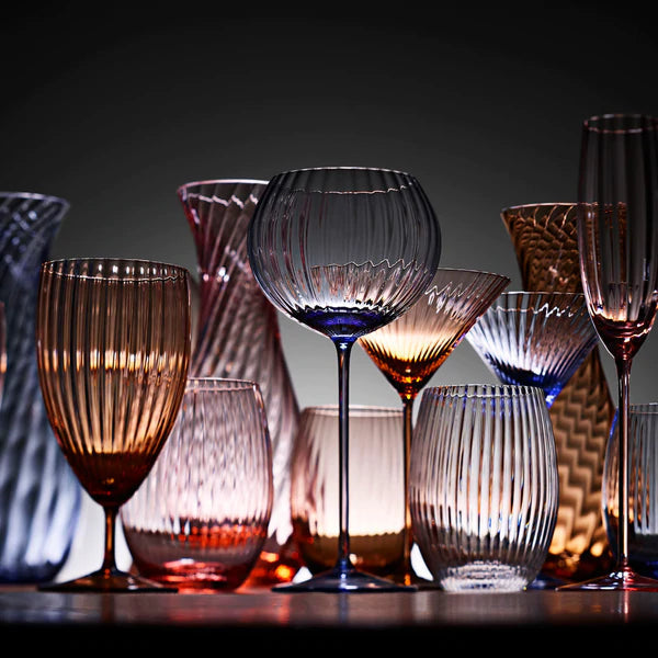 Bali Glassware Collection • Coastal Compass Home Decor