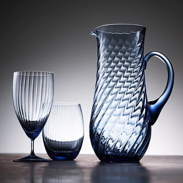 Bali Blue Pitcher • Coastal Compass Home Decor