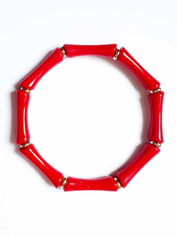 Bamboo Acrylic Bracelets