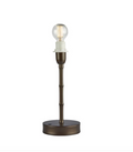 Bamboo Lamp Base , Bronze