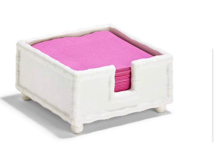 Bamboo napkin holder