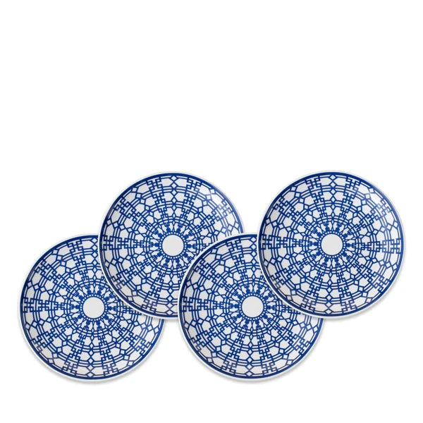 Bandon Garden Gate Appetizer Plates • Coastal Compass Home Decor