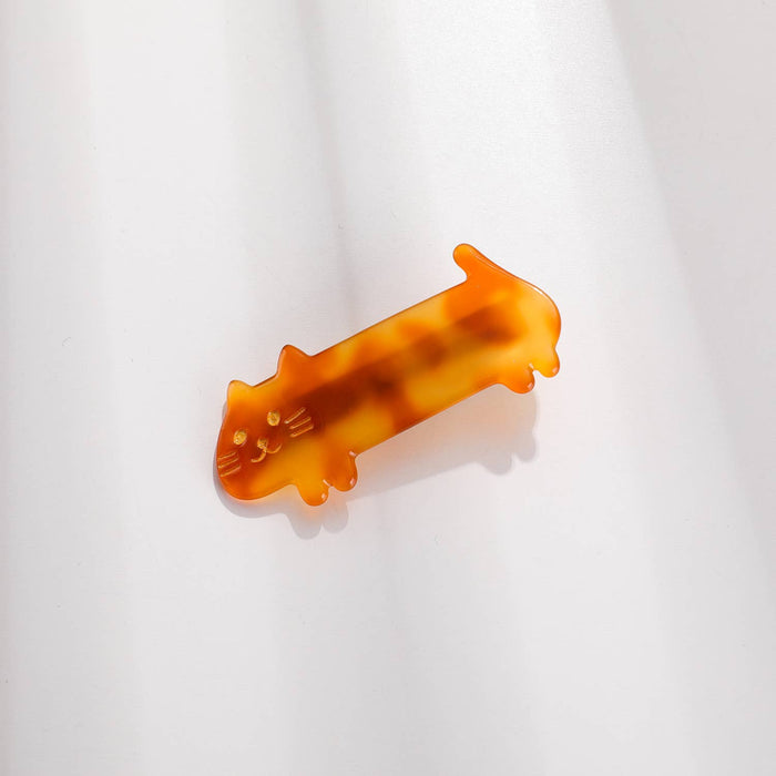 Beau | Small Cat Loaf Barrette Hair Clip (Set of 2): Assorted