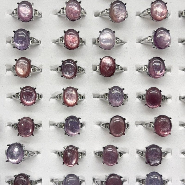 Beautiful Purple Lepidolite Ring Wholesale -Wholesale Crystals