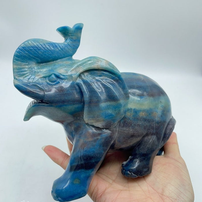 Beautiful Trolleite Stone Elephant Carving -Wholesale Crystals