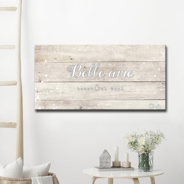 'Bella Ame' Inspirational Canvas Art