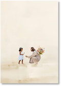 Better Together/Black Hair Girl - Print
