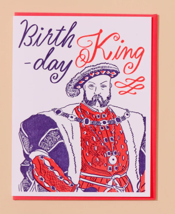Birthday King Card